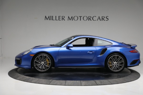 Used 2017 Porsche 911 Turbo S for sale Sold at Rolls-Royce Motor Cars Greenwich in Greenwich CT 06830 3