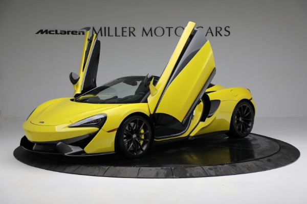 Used 2018 McLaren 570S Spider for sale $199,900 at Rolls-Royce Motor Cars Greenwich in Greenwich CT 06830 14