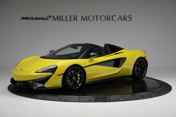 Used 2018 McLaren 570S Spider for sale $199,900 at Rolls-Royce Motor Cars Greenwich in Greenwich CT 06830 1