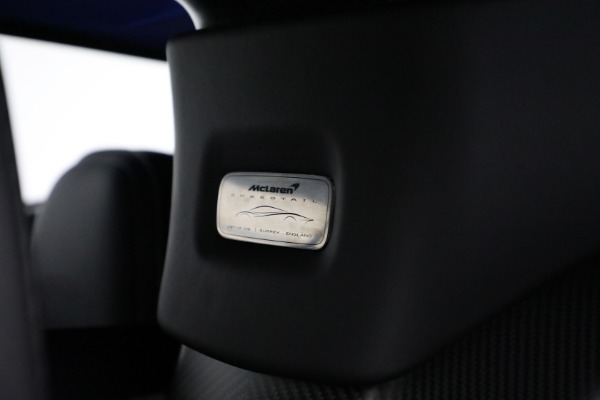 Used 2020 McLaren Speedtail for sale $2,600,000 at Rolls-Royce Motor Cars Greenwich in Greenwich CT 06830 24