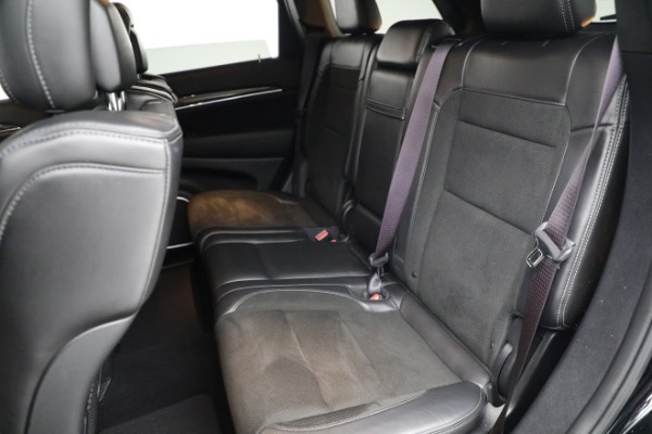 Used 2019 Jeep Grand Cherokee SRT for sale Sold at Rolls-Royce Motor Cars Greenwich in Greenwich CT 06830 21