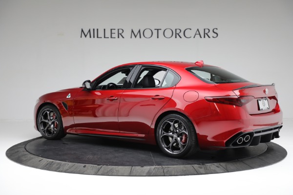 New 2022 Alfa Romeo Giulia Quadrifoglio for sale Sold at Rolls-Royce Motor Cars Greenwich in Greenwich CT 06830 3