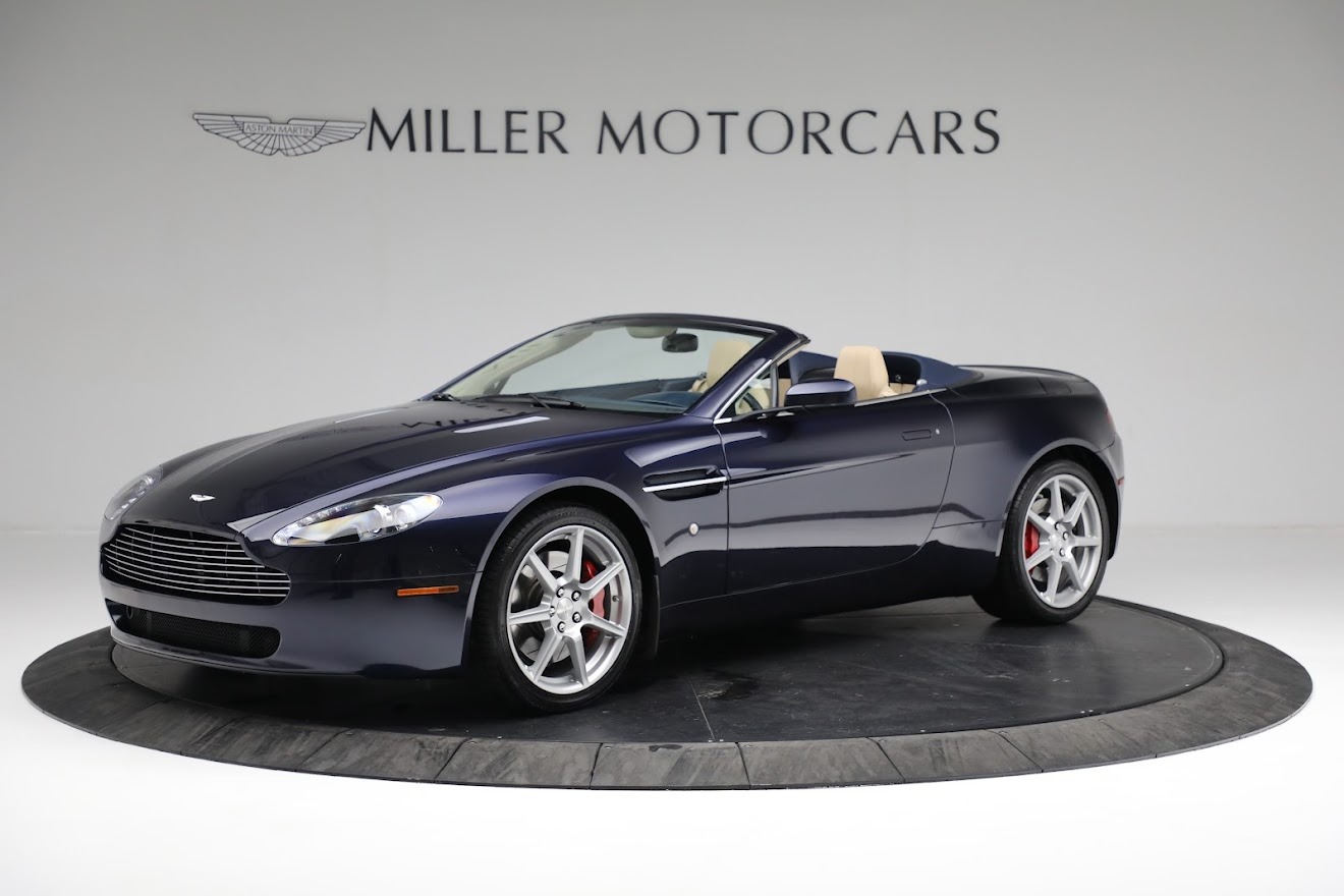 Used 2007 Aston Martin V8 Vantage Roadster for sale Sold at Rolls-Royce Motor Cars Greenwich in Greenwich CT 06830 1