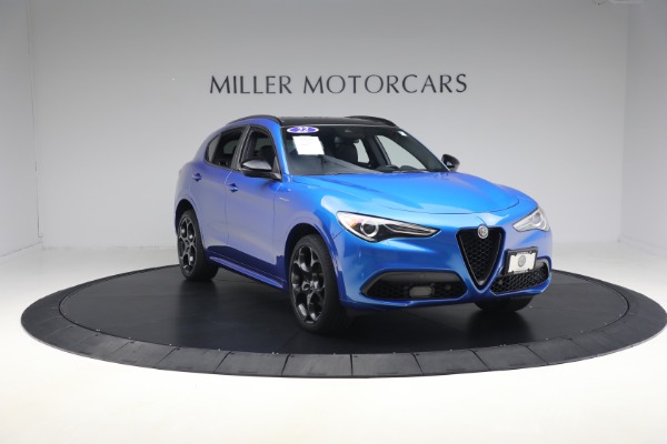 Used 2022 Alfa Romeo Stelvio Veloce for sale $32,900 at Rolls-Royce Motor Cars Greenwich in Greenwich CT 06830 11