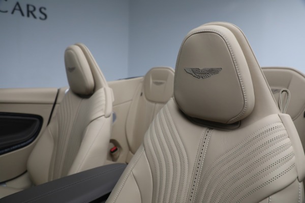New 2022 Aston Martin DB11 Volante for sale $284,796 at Rolls-Royce Motor Cars Greenwich in Greenwich CT 06830 24