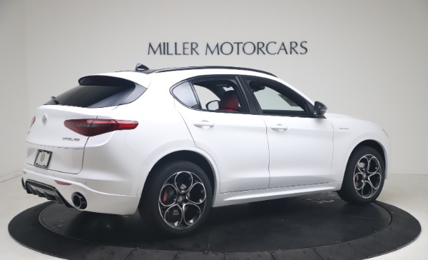 New 2022 Alfa Romeo Stelvio Veloce for sale Sold at Rolls-Royce Motor Cars Greenwich in Greenwich CT 06830 8