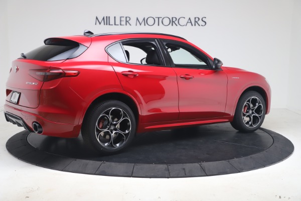 New 2022 Alfa Romeo Stelvio Veloce for sale Sold at Rolls-Royce Motor Cars Greenwich in Greenwich CT 06830 8