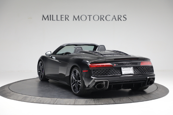 Used 2022 Audi R8 5.2 quattro V10 perform. Spyder for sale Sold at Rolls-Royce Motor Cars Greenwich in Greenwich CT 06830 5