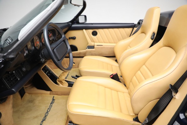 Used 1989 Porsche 911 Carrera Speedster for sale Sold at Rolls-Royce Motor Cars Greenwich in Greenwich CT 06830 26