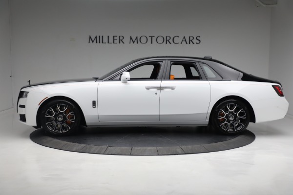 Used 2022 Rolls-Royce Black Badge Ghost Black Badge for sale $349,900 at Rolls-Royce Motor Cars Greenwich in Greenwich CT 06830 3