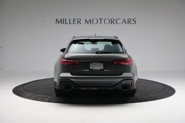 Used 2021 Audi RS 6 Avant 4.0T quattro Avant for sale $139,900 at Rolls-Royce Motor Cars Greenwich in Greenwich CT 06830 6