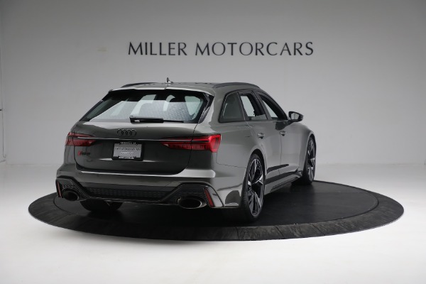 Used 2021 Audi RS 6 Avant 4.0T quattro Avant for sale Sold at Rolls-Royce Motor Cars Greenwich in Greenwich CT 06830 7