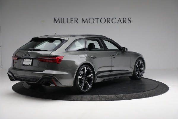 Used 2021 Audi RS 6 Avant 4.0T quattro Avant for sale Sold at Rolls-Royce Motor Cars Greenwich in Greenwich CT 06830 8