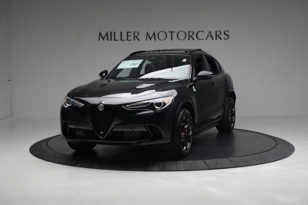 New 2022 Alfa Romeo Stelvio Quadrifoglio for sale $90,400 at Rolls-Royce Motor Cars Greenwich in Greenwich CT 06830 2
