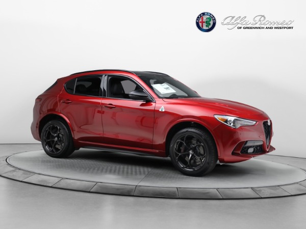 New 2023 Alfa Romeo Stelvio Quadrifoglio for sale $80,900 at Rolls-Royce Motor Cars Greenwich in Greenwich CT 06830 10
