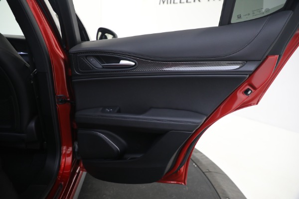 New 2023 Alfa Romeo Stelvio Quadrifoglio for sale $80,900 at Rolls-Royce Motor Cars Greenwich in Greenwich CT 06830 24
