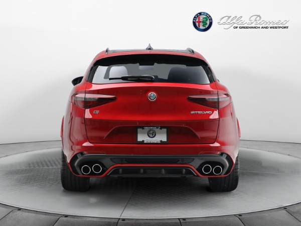 New 2023 Alfa Romeo Stelvio Quadrifoglio for sale $91,385 at Rolls-Royce Motor Cars Greenwich in Greenwich CT 06830 6