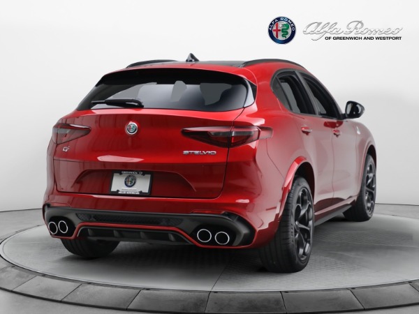 New 2023 Alfa Romeo Stelvio Quadrifoglio for sale $80,900 at Rolls-Royce Motor Cars Greenwich in Greenwich CT 06830 7