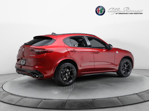 New 2023 Alfa Romeo Stelvio Quadrifoglio for sale $80,900 at Rolls-Royce Motor Cars Greenwich in Greenwich CT 06830 8