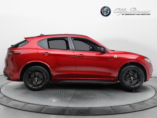New 2023 Alfa Romeo Stelvio Quadrifoglio for sale $80,900 at Rolls-Royce Motor Cars Greenwich in Greenwich CT 06830 9