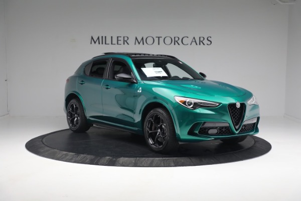 New 2022 Alfa Romeo Stelvio Quadrifoglio for sale $79,290 at Rolls-Royce Motor Cars Greenwich in Greenwich CT 06830 10