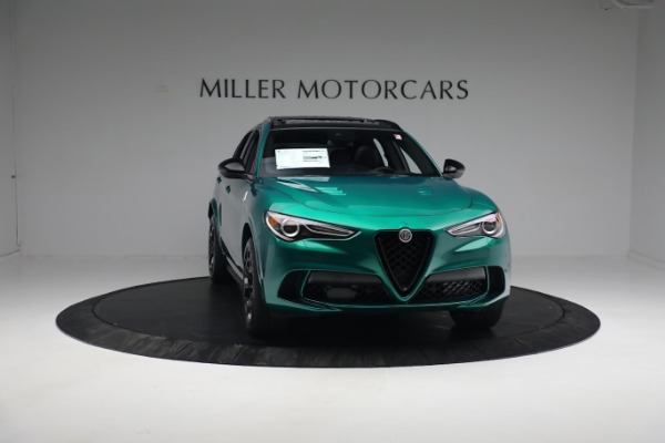 New 2022 Alfa Romeo Stelvio Quadrifoglio for sale $79,290 at Rolls-Royce Motor Cars Greenwich in Greenwich CT 06830 11