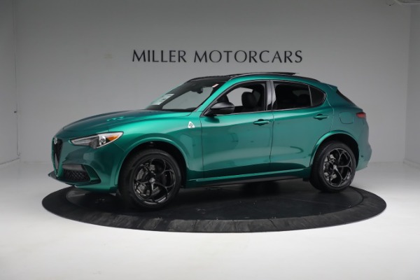New 2022 Alfa Romeo Stelvio Quadrifoglio for sale $79,290 at Rolls-Royce Motor Cars Greenwich in Greenwich CT 06830 2