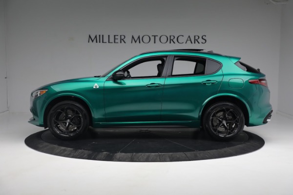 New 2022 Alfa Romeo Stelvio Quadrifoglio for sale $79,290 at Rolls-Royce Motor Cars Greenwich in Greenwich CT 06830 3