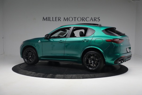 New 2022 Alfa Romeo Stelvio Quadrifoglio for sale $79,290 at Rolls-Royce Motor Cars Greenwich in Greenwich CT 06830 4