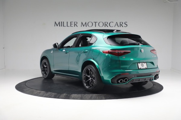 New 2022 Alfa Romeo Stelvio Quadrifoglio for sale $79,290 at Rolls-Royce Motor Cars Greenwich in Greenwich CT 06830 5
