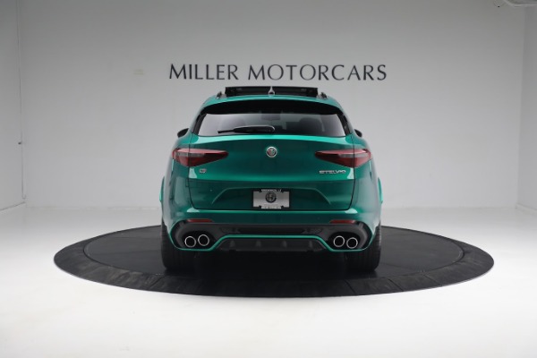 New 2022 Alfa Romeo Stelvio Quadrifoglio for sale $79,290 at Rolls-Royce Motor Cars Greenwich in Greenwich CT 06830 6