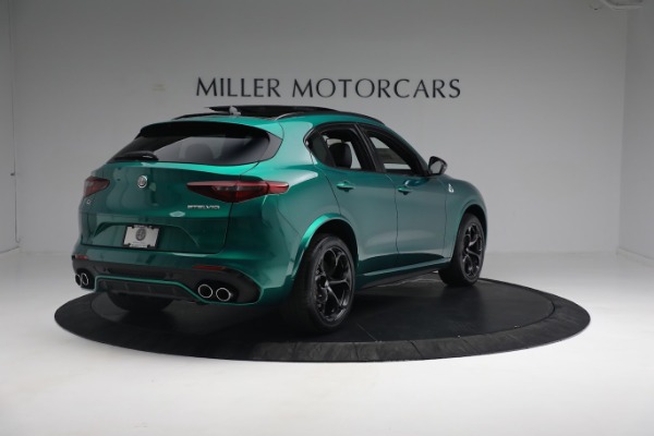 New 2022 Alfa Romeo Stelvio Quadrifoglio for sale $79,290 at Rolls-Royce Motor Cars Greenwich in Greenwich CT 06830 7