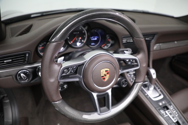 Used 2019 Porsche 911 Turbo S for sale Sold at Rolls-Royce Motor Cars Greenwich in Greenwich CT 06830 18