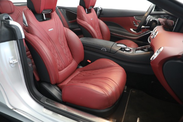 Used 2018 Mercedes-Benz S-Class AMG S 63 for sale $105,900 at Rolls-Royce Motor Cars Greenwich in Greenwich CT 06830 19