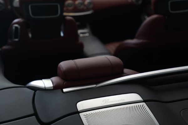 Used 2018 Mercedes-Benz S-Class AMG S 63 for sale $105,900 at Rolls-Royce Motor Cars Greenwich in Greenwich CT 06830 23
