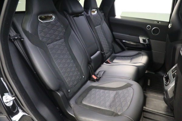 Used 2020 Land Rover Range Rover Sport SVR for sale $111,900 at Rolls-Royce Motor Cars Greenwich in Greenwich CT 06830 16