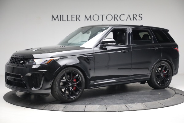 Used 2020 Land Rover Range Rover Sport SVR for sale Sold at Rolls-Royce Motor Cars Greenwich in Greenwich CT 06830 2