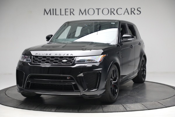 Used 2020 Land Rover Range Rover Sport SVR for sale Sold at Rolls-Royce Motor Cars Greenwich in Greenwich CT 06830 1