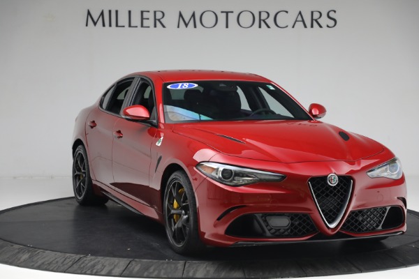 Used 2018 Alfa Romeo Giulia Quadrifoglio for sale $63,900 at Rolls-Royce Motor Cars Greenwich in Greenwich CT 06830 11