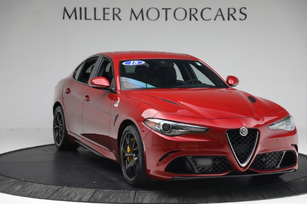 Used 2018 Alfa Romeo Giulia Quadrifoglio for sale Sold at Rolls-Royce Motor Cars Greenwich in Greenwich CT 06830 11