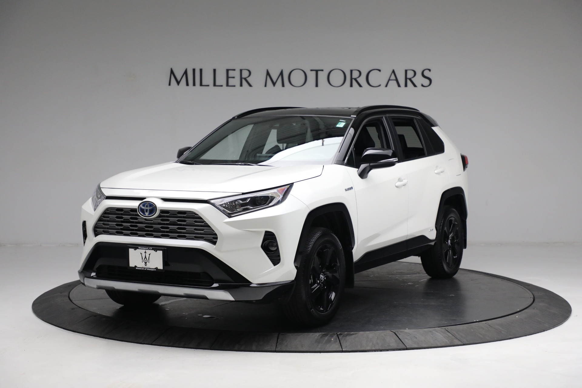 Used 2021 Toyota RAV4 Hybrid XSE for sale Sold at Rolls-Royce Motor Cars Greenwich in Greenwich CT 06830 1