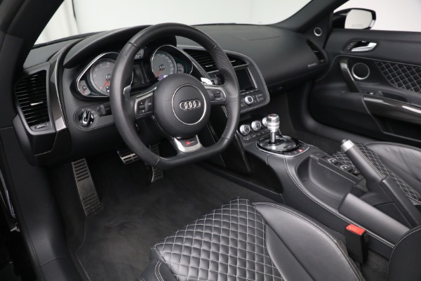 Used 2015 Audi R8 4.2 quattro Spyder for sale $109,900 at Rolls-Royce Motor Cars Greenwich in Greenwich CT 06830 20