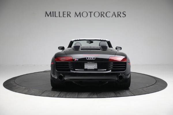 Used 2015 Audi R8 4.2 quattro Spyder for sale Sold at Rolls-Royce Motor Cars Greenwich in Greenwich CT 06830 6