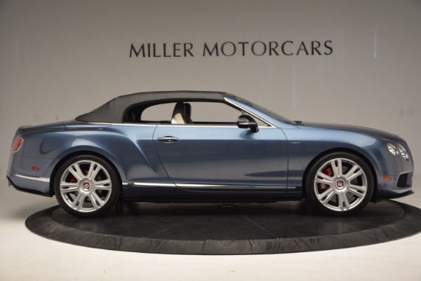 Used 2014 Bentley Continental GT V8 S Convertible for sale Sold at Rolls-Royce Motor Cars Greenwich in Greenwich CT 06830 19