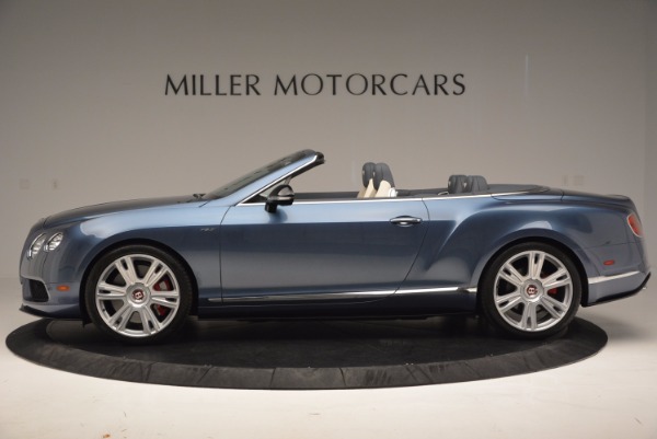 Used 2014 Bentley Continental GT V8 S Convertible for sale Sold at Rolls-Royce Motor Cars Greenwich in Greenwich CT 06830 3