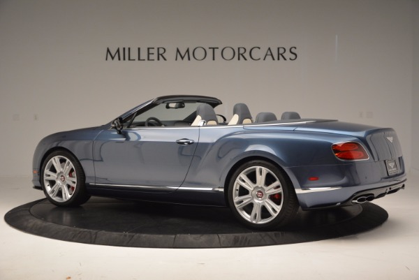 Used 2014 Bentley Continental GT V8 S Convertible for sale Sold at Rolls-Royce Motor Cars Greenwich in Greenwich CT 06830 4