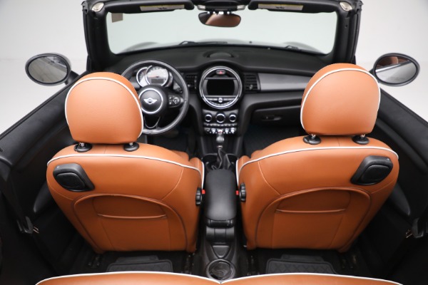 Used 2018 MINI Convertible Cooper for sale Sold at Rolls-Royce Motor Cars Greenwich in Greenwich CT 06830 27