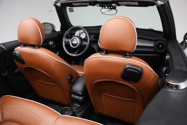 Used 2018 MINI Convertible Cooper for sale Sold at Rolls-Royce Motor Cars Greenwich in Greenwich CT 06830 28
