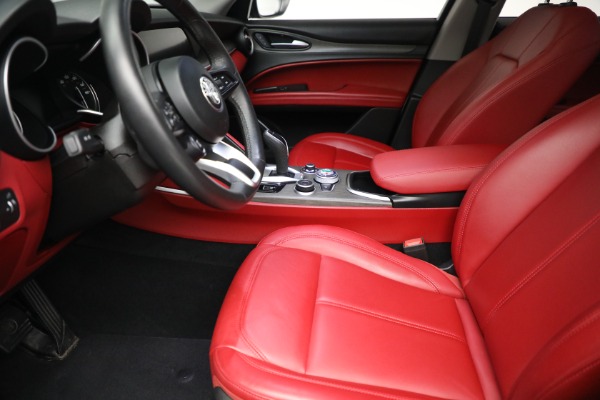 Used 2021 Alfa Romeo Stelvio TI for sale Call for price at Rolls-Royce Motor Cars Greenwich in Greenwich CT 06830 11