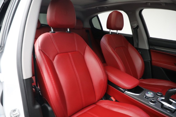 Used 2021 Alfa Romeo Stelvio TI for sale Call for price at Rolls-Royce Motor Cars Greenwich in Greenwich CT 06830 17